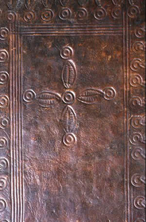 Detail of a book binding